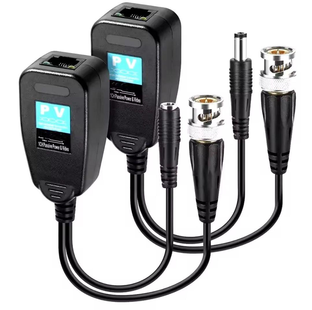 Пасивний Balun RJ45. Коаксіальний приймач Balun BNC