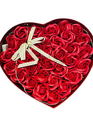 Подарунковий набір роз з мила та LED підсвічуванням