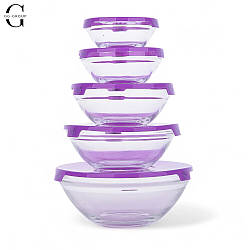 Набір ємностей для зберігання 5 предметів