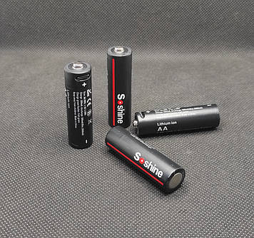 Акумулятор АА Soshine 1,5v 3500mAh с зарядкою від USB-С ( 4шт. )