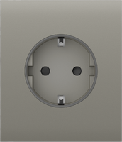 CenterCover (basic) [type F] olive Центральна панель для вбудованої розетки, фото 1