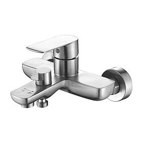 ROK3-05 ванна одноважі., невор. корот. вилив неірж. сталь Ø35 (сатин)нчen12/1ulter