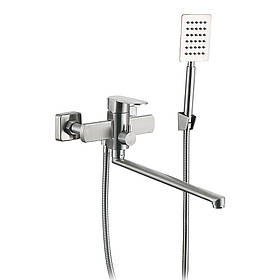 ODA3A-15 ванна одноваг. довг. поворот. вилив. нерж. сталь Ø 35 (сатин)348/1tur