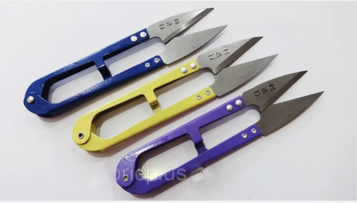 Ножиці для обрізання ниток 125 мм із металевою ручкою