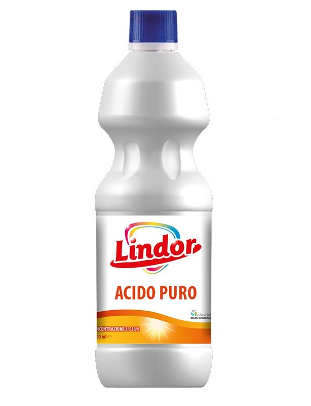 Засіб кислотний Lindor MURIAT PURO для видалення плям та іржі, накипу, фарби 1 л