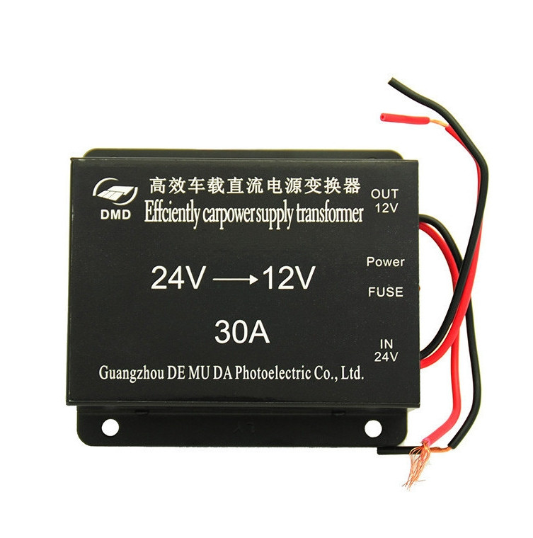 Автомобільний перетворювач DC24-12 30A, фото 1