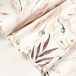 Ранфорс digital шириною 240 см "Букети з сухоцвітом" тло айворі № F-3439, фото 2