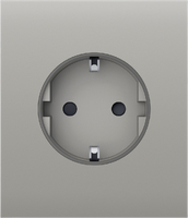 CenterCover (basic) [type F] oyster Центральна панель для вбудованої розетки