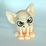 Іграшка 3D Кіт Ларі, 24 см/3д іграшка надрукована на принтері/ Рухома 3д іграшка Котик, фото 3