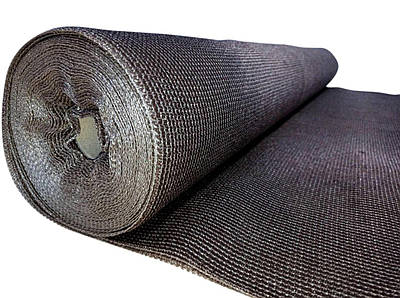 Сітка для затінення 110 г/м2 коричнева 1,5*50 “AГРОС”