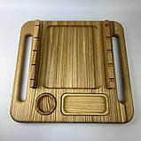 Підставка під шампури з металевими ручками, оригінальний подарунок, фото 6