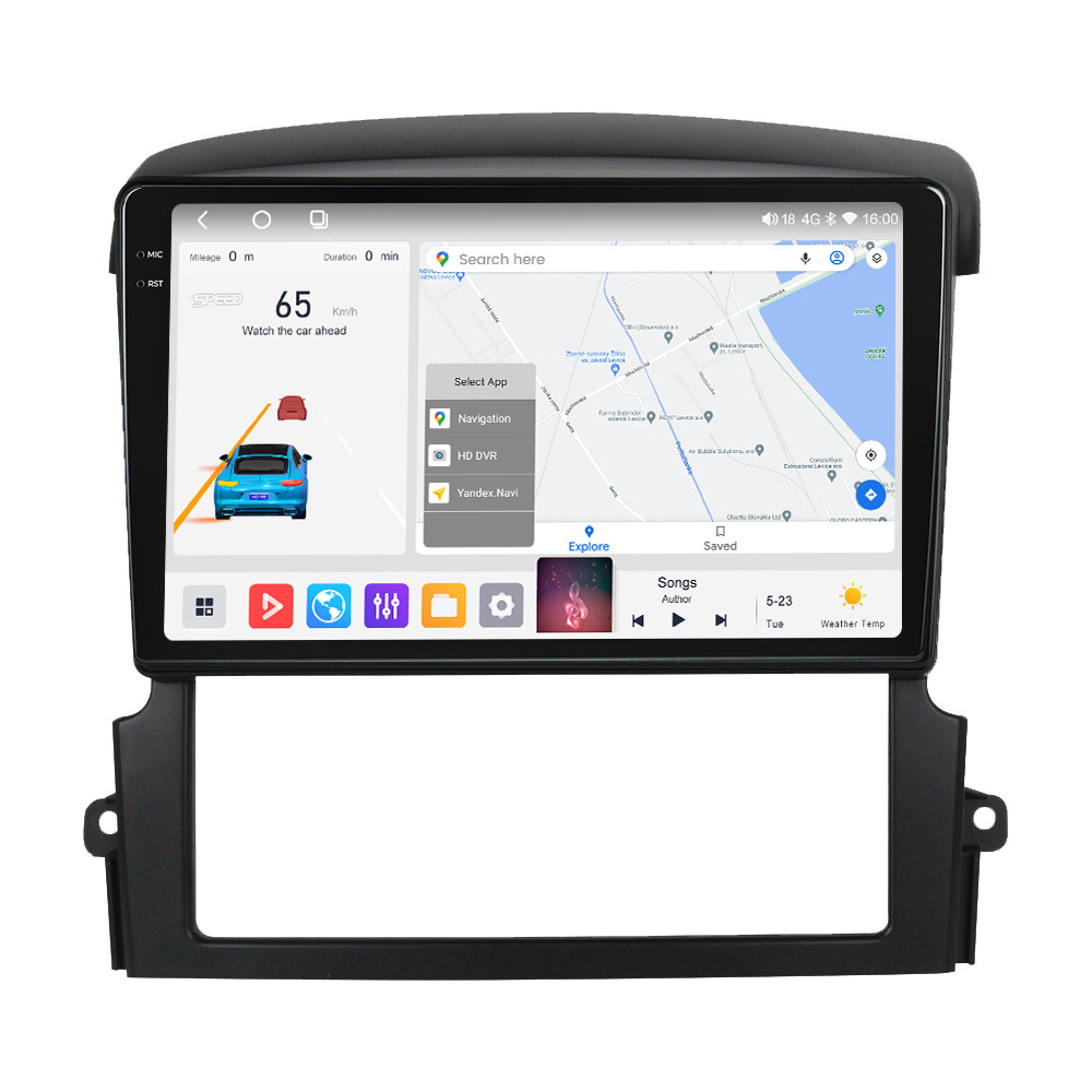 Штатна магнітола Mekede M6 Plus Kia Sorento (2002 - 2011) CarPlay QleD