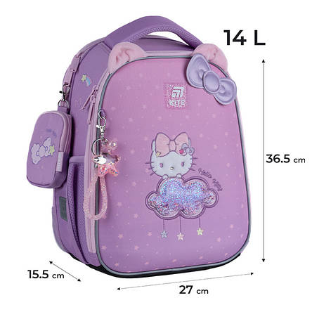 Рюкзак Kite Education каркасний HK25-555S Hello Kitty, фото 1