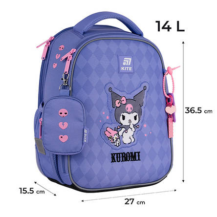 Рюкзак Kite Education каркасний HK25-555S-2 Kuromi, фото 1