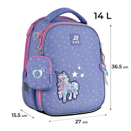 Рюкзак Kite Education каркасний LP25-555S My Little Pony, фото 1
