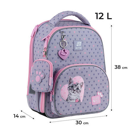 Рюкзак Kite Education каркасний SP25-556M Studio Pets, фото 1