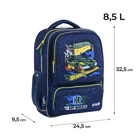 Рюкзак Kite Kids HW25-559XS Hot Wheels, фото 1