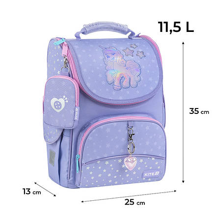 Рюкзак Kite Education каркасний LP25-501S My Little Pony, фото 1