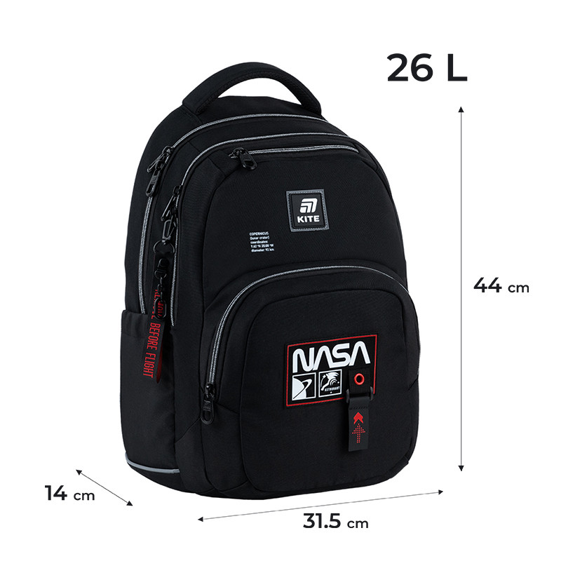Рюкзак Kite Education teens NS25-903L NASA