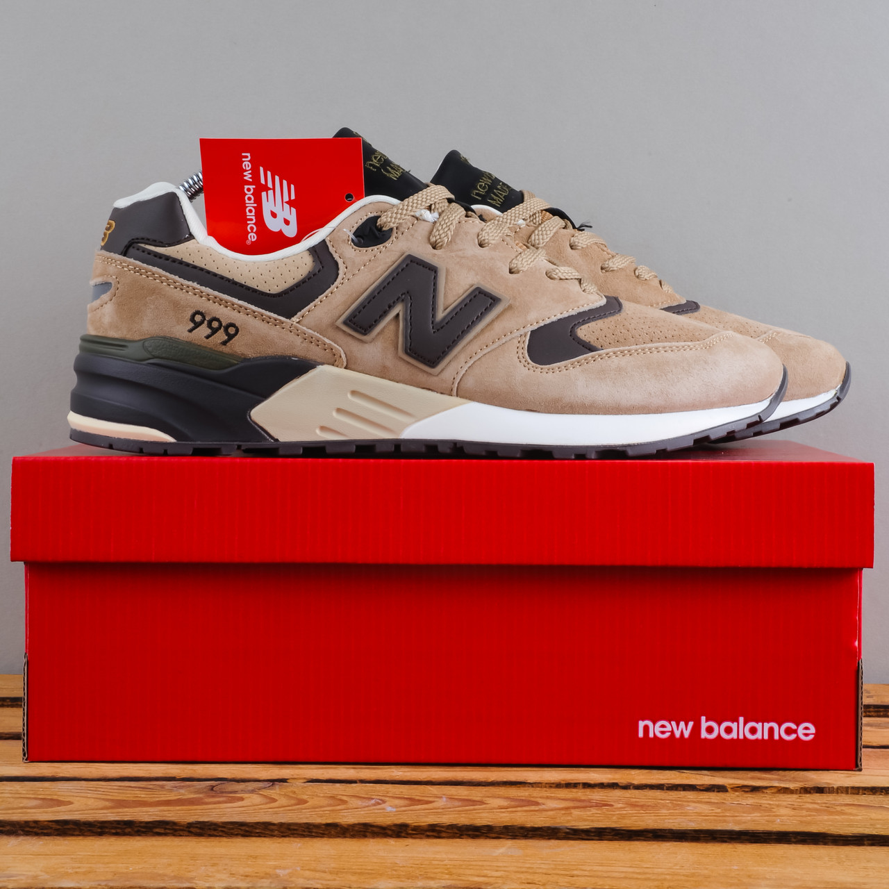 SALE Чоловічі Кросівки New Balance 999 пісочний колір