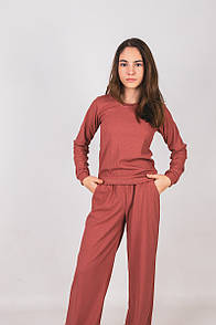 Підлітковий комплект для дівчинки з Палаццо рубчик