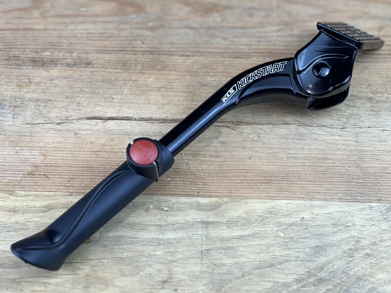 Підніжка для велосипеда KLS Kickstart 14"-20" центральне кріплення чорний, фото 1