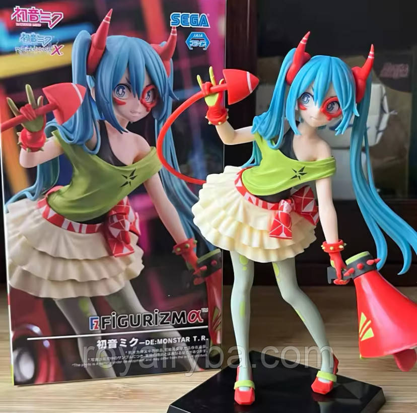 Хацуне Міку Sega Оригінал.Hatsune Miku Фігурка.