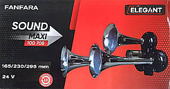Сигнал звуковий повітряний "дудка" Elegant 100 708 24v 100708