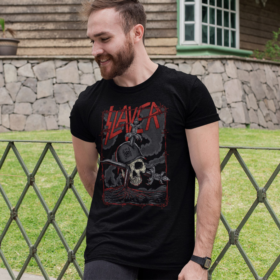 Футболка Cult - Slayer - Skull and Swords, фото 1