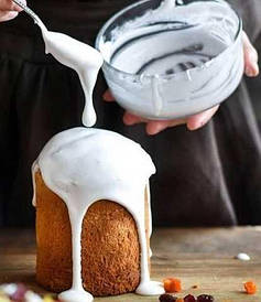 Помадка цукрова Біла (фондант) 2,5 кг (Швеція), Mona Lisa