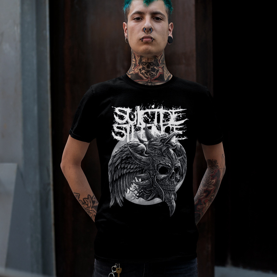 Футболка Cult - Suicide Sillence - Crown
