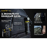 Налобний ліхтар ArmyTek Elf C2 v2 (1023LM, 3200mAh, 4000K Samsung LH351D Warm, USB, IP68, 18650, Магніт, Кліпса), фото 5