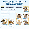 Заварник 1л Термостійкий чайник Чайники із жароміцного скла Скляний заварник Золотий чайник, фото 8