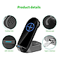 Бездротова зарядка WIRELESS CHARGER 3в1 15W, W10, фото 4