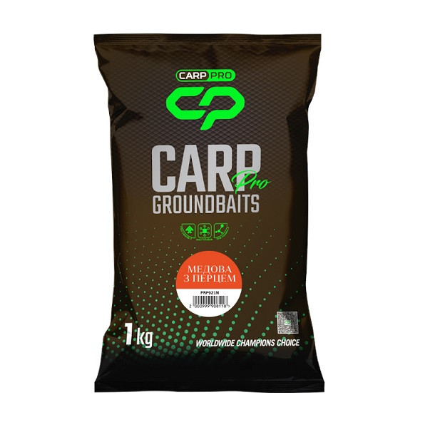 Прикормка Carp Pro Медова з перцем 2024 (PRF921N)