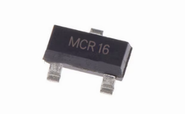 Тиристор MCR16 0.8A 600V  [SOT-23], фото 1