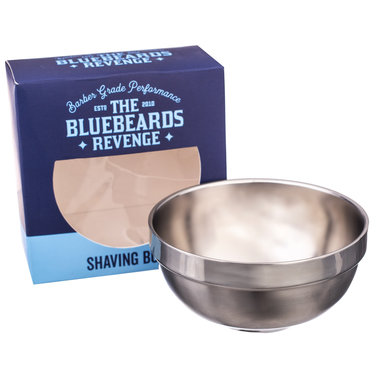 Чаша для гоління The Bluebeards Revenge Stainless Steel Shaving Bowl