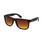 Окуляри Ray Ban Justin 4165 коричневі градієнтом, фото 3
