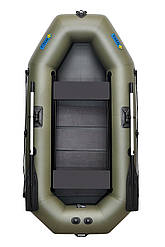 Човен пвх гребний надувний двомісний ΩMega 250LS PS хакі