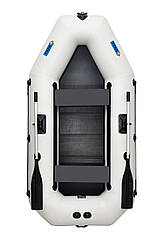 Човен пвх надувний гребний двомісний ΩMega 260LS PS сіра