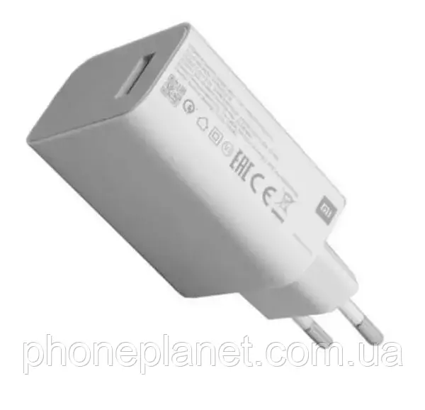 Сетевое зарядное устройство Xiaomi Mi Wall Charger 33W Type-A White (MDY-11-EZ) no box