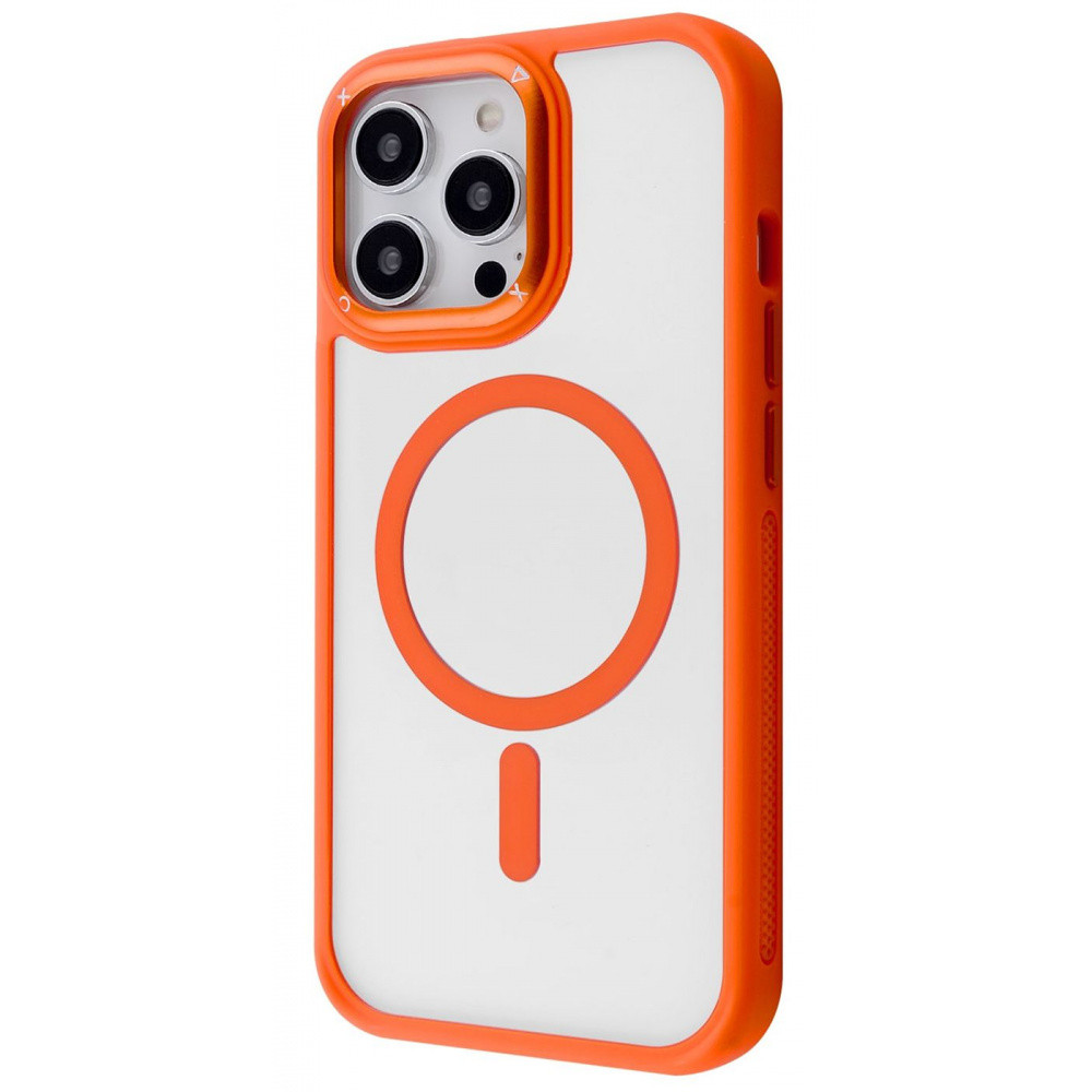 Чехол Proove Clear Essence Case with Magnetic Ring iPhone 13 Pro Max deep purple orange, фото 1