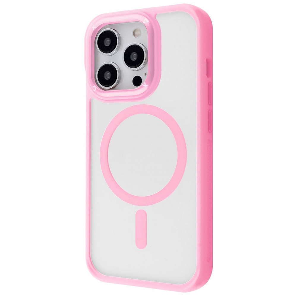 Чехол Proove Clear Essence Case with Magnetic Ring iPhone 13 Pro black pink sand, фото 1