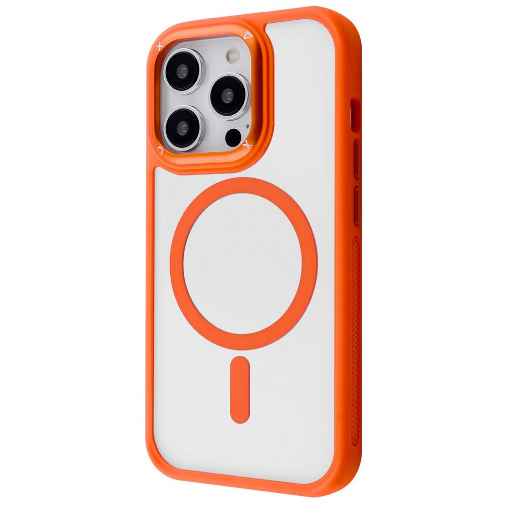 Чехол Proove Clear Essence Case with Magnetic Ring iPhone 14 Pro deep purple orange, фото 1