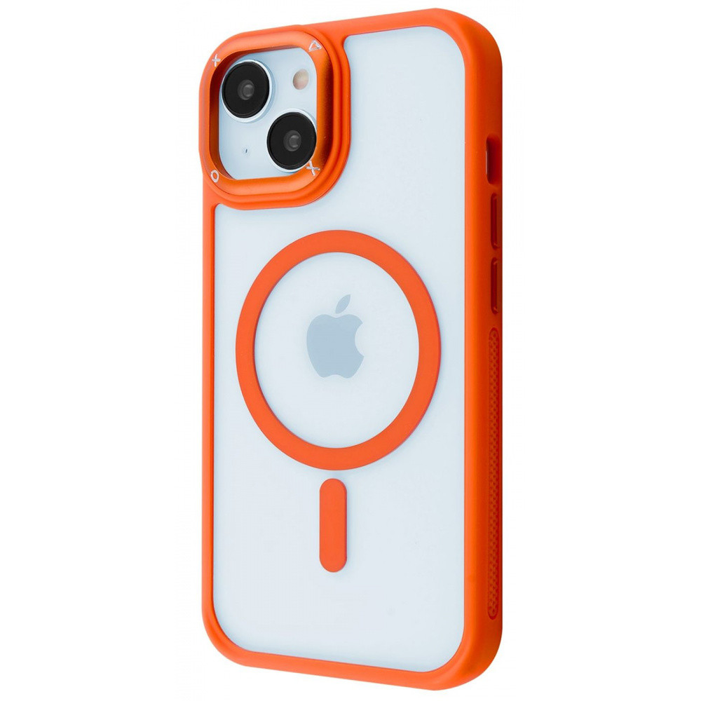 Чехол Proove Clear Essence Case with Magnetic Ring iPhone 15 pink sand orange, фото 1