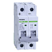 Автоматичний вимикач для PV систем DC Noark C 1А 2P 500V DC Ex9BP-JX(+) 110080