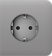 SideCover (basic) [type F] fog Бічна панель для вбудованої розетки - фото 2 - id-p2541773237