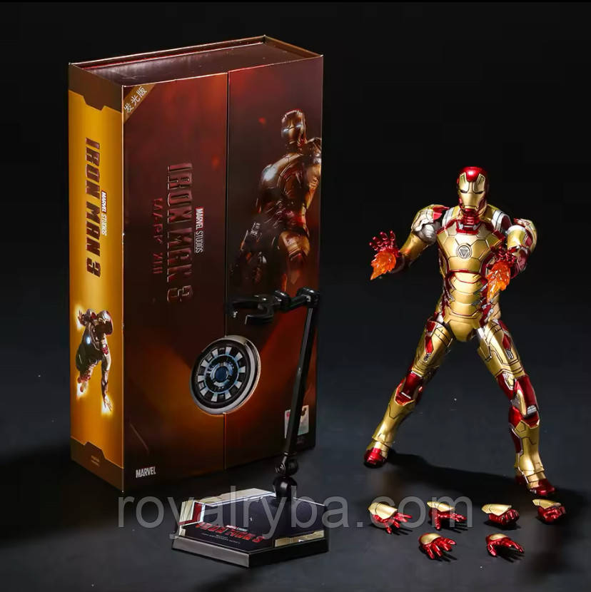 Залізна людина Mark 42.Фігурка.Iron Man.ZD Toys.