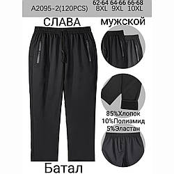 Чоловічі Штани Супер Батал (2 Кольори в Упаковці) Розміри: 58- 64 (14503)