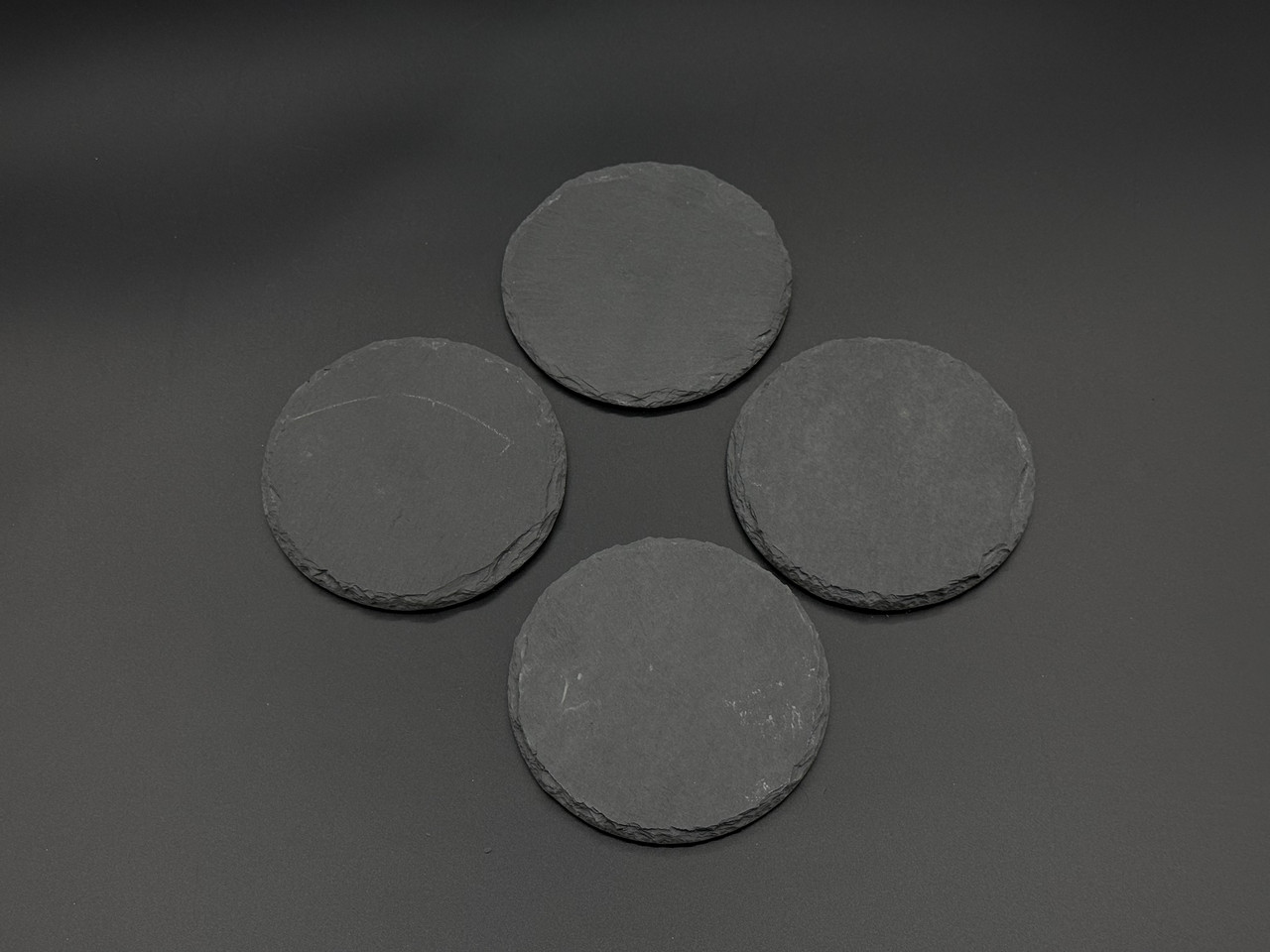 Сланцевий підсклянник 100х5мм Набір 4шт, фото 1